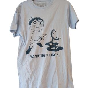 New Animation Ranking Of Kings Blue Cotton Tee